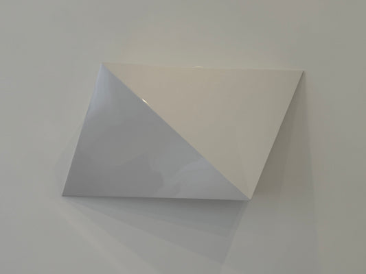 Chris Zickefoose PolyhedronM.3 (White Pearl), 2025