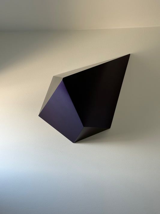 Chris Zickefoose Polyhedron.V.5 (Purple Shift), 2025