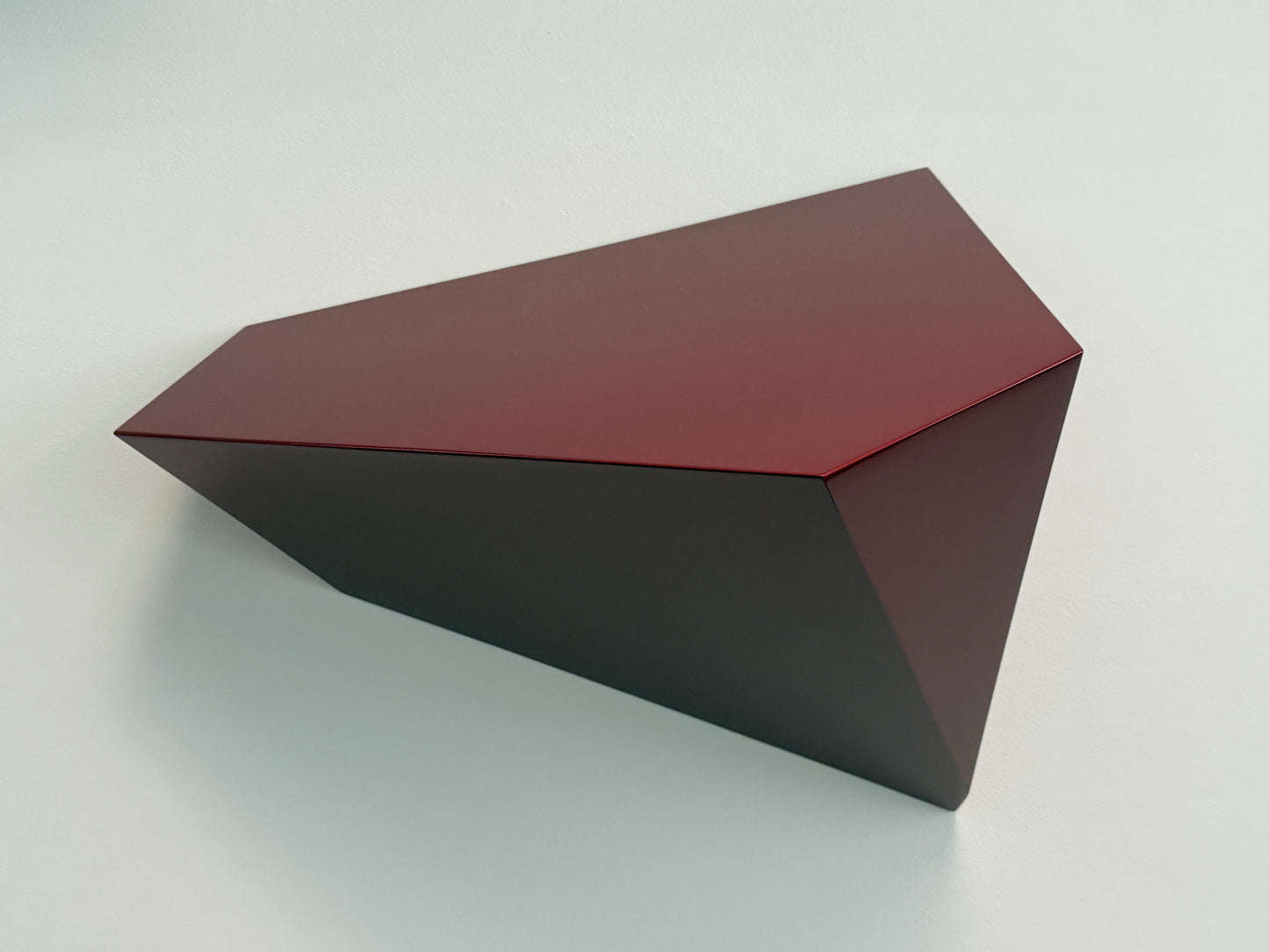 Chris Zickefoose Polyhedron.V.3 (Cherry), 2025