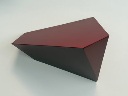 Chris Zickefoose Polyhedron.V.3 (Cherry), 2025