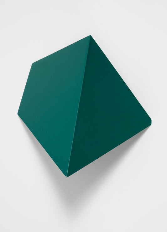 Chris Zickefoose Polyhedron.V.4 (Emerald), 2025