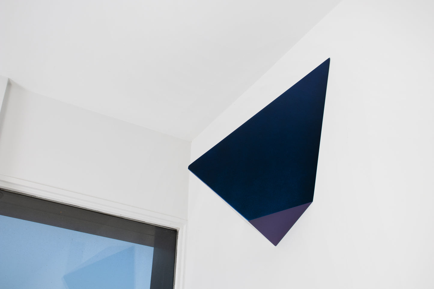Chris Zickefoose Polyhedron.V.5 (Purple Shift), 2025