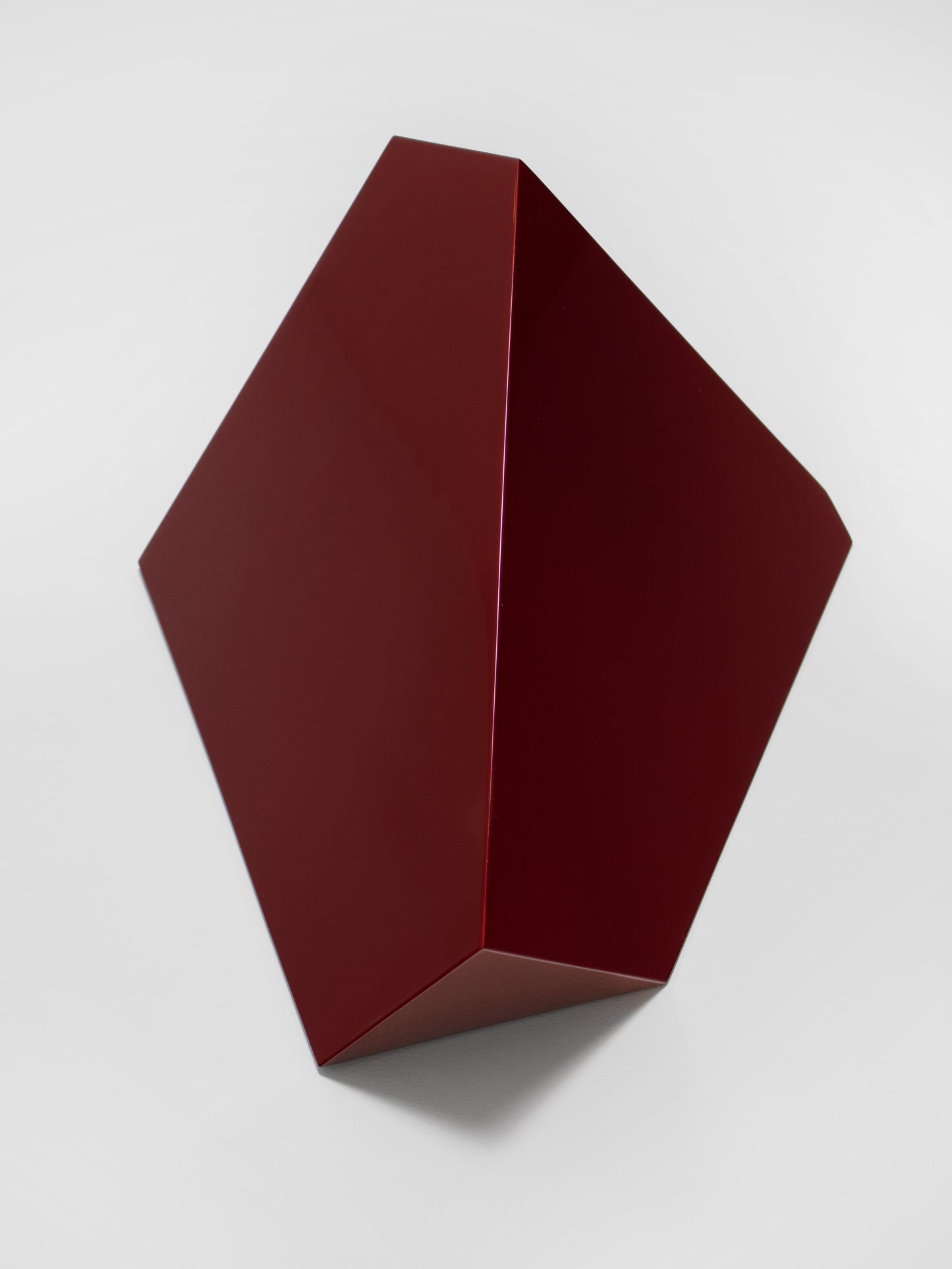 Chris Zickefoose Polyhedron.V.3 (Cherry), 2025