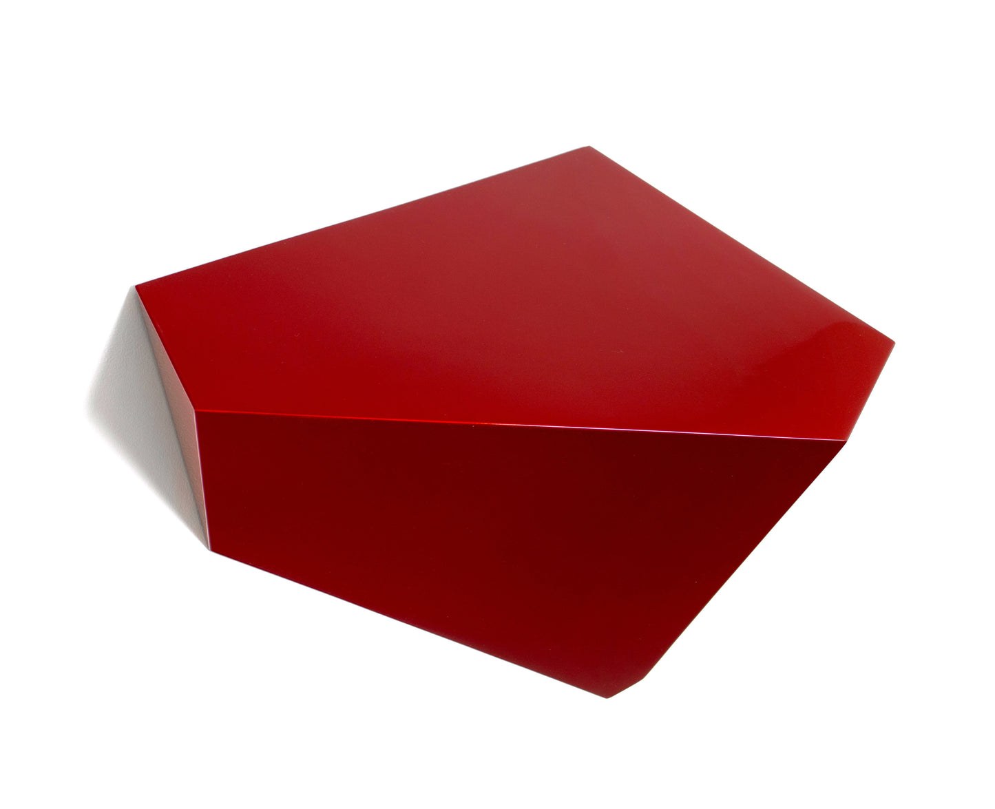 Chris Zickefoose Polyhedron.V.3 (Cherry), 2025