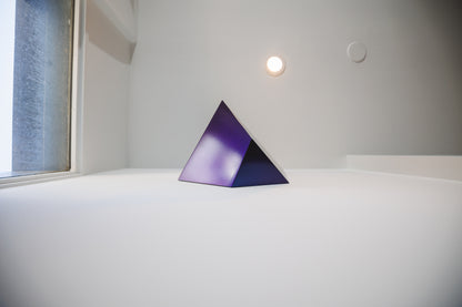 Chris Zickefoose Polyhedron.V.5 (Purple Shift), 2025