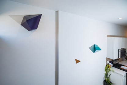 Chris Zickefoose Polyhedron.V.5 (Purple Shift), 2025